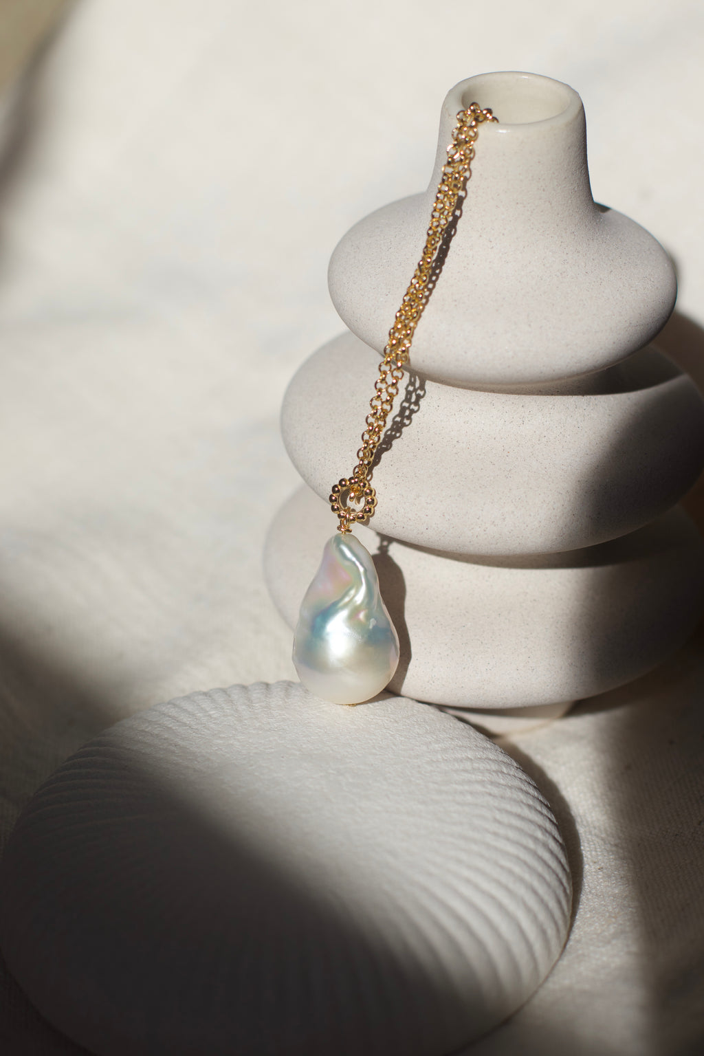 Laguna Baroque Pearl Necklace