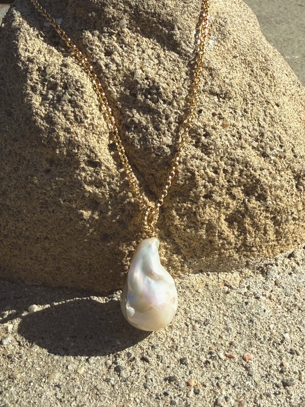Laguna Baroque Pearl Necklace