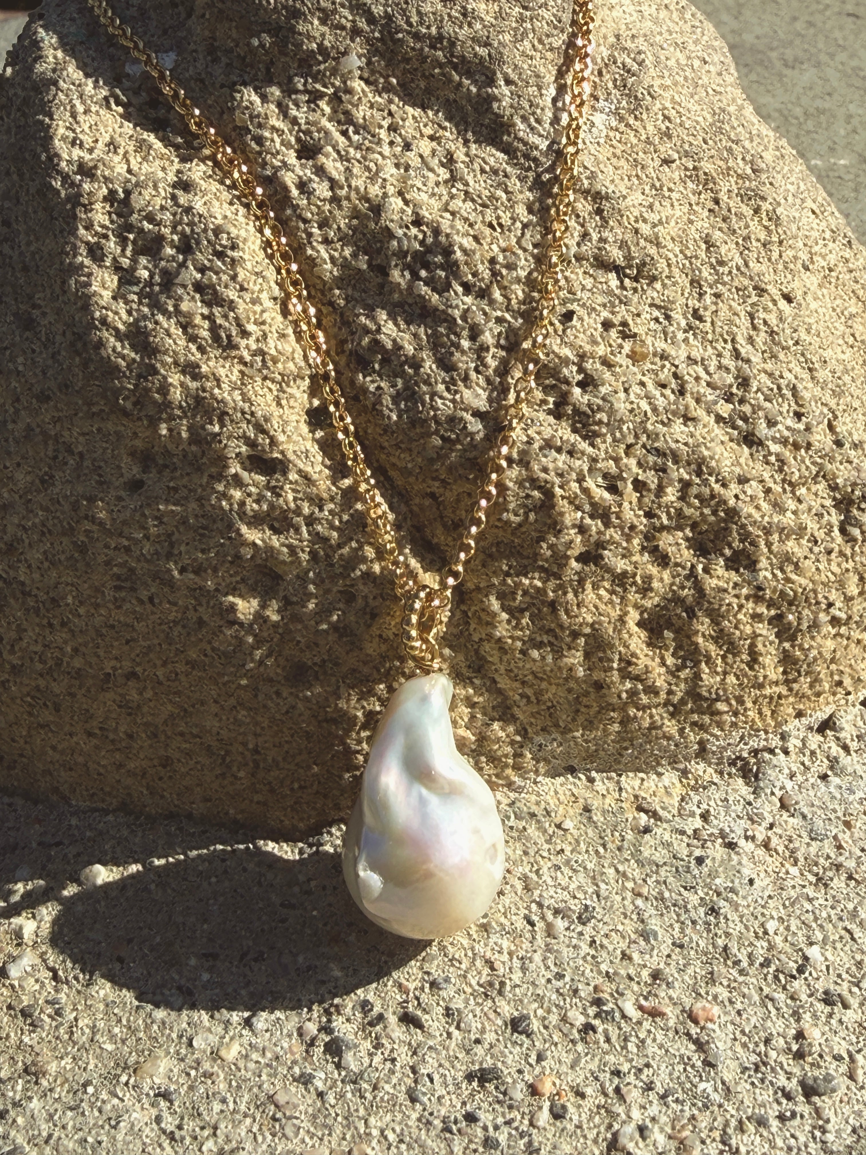 Laguna Baroque Pearl Necklace