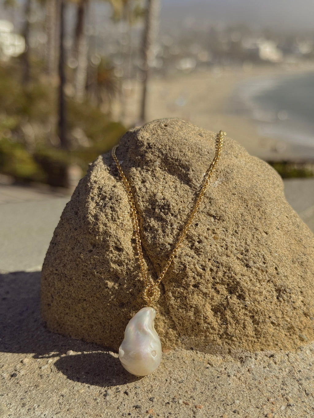 Laguna Baroque Pearl Necklace