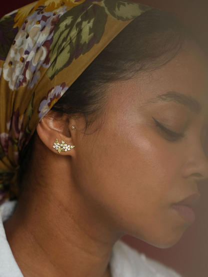 Floral Stud Earrings